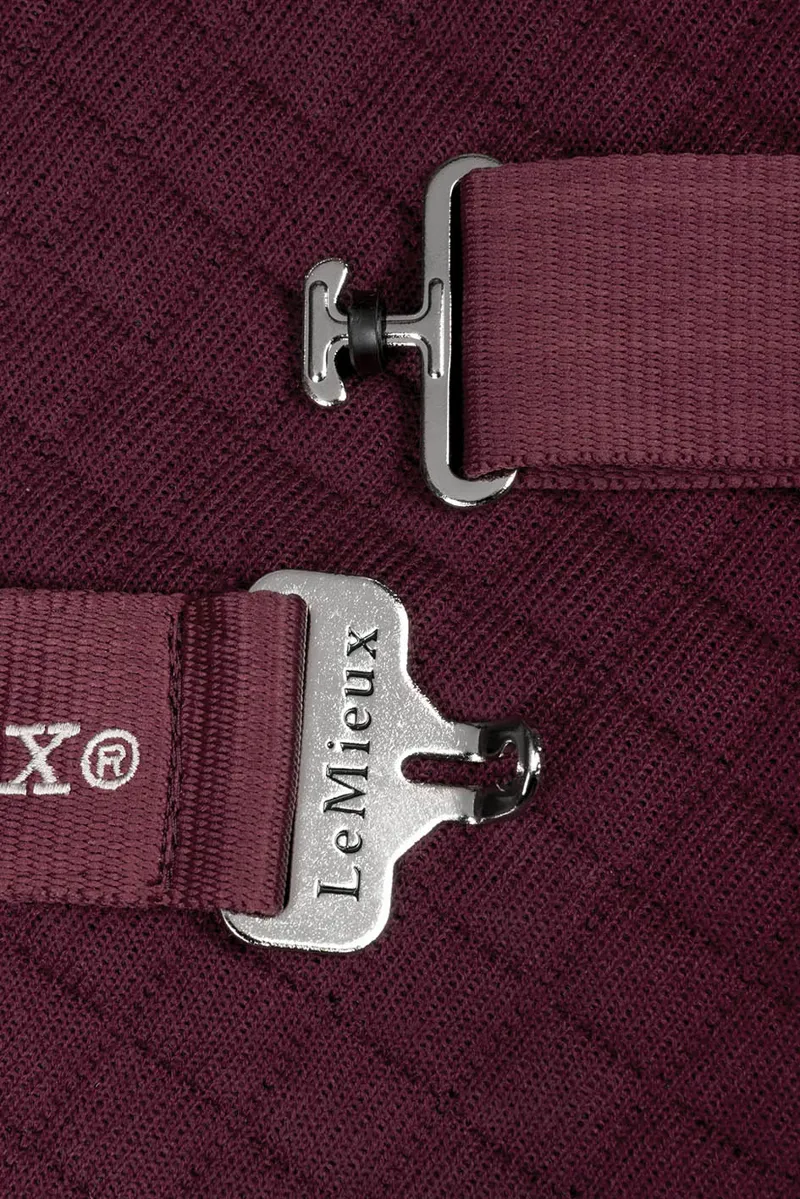 LeMieux Arika Clima-Tek Rug in Burgundy-6